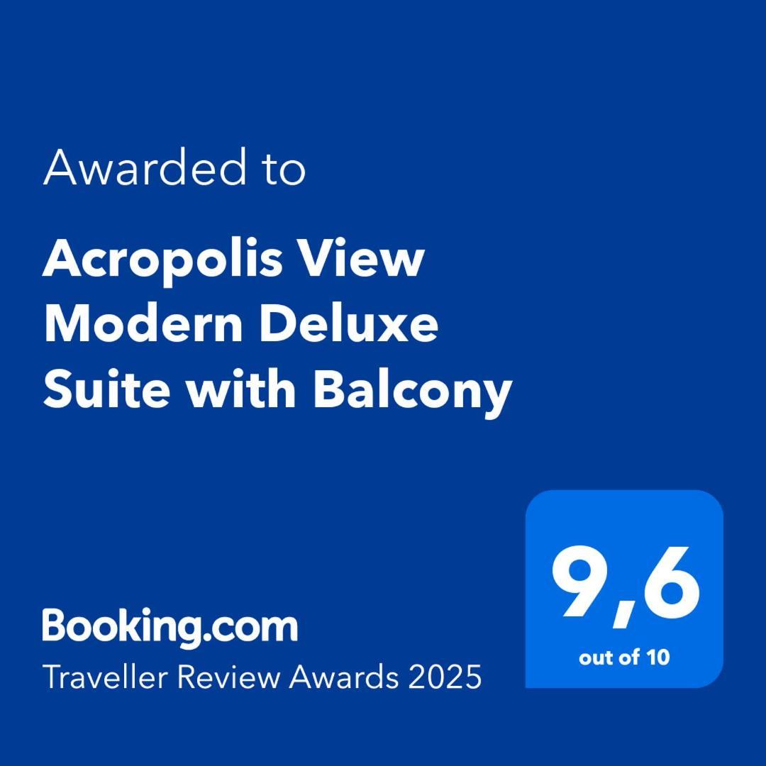 Acropolis View Modern Deluxe Suite With Balcony Αθήνα Εξωτερικό φωτογραφία